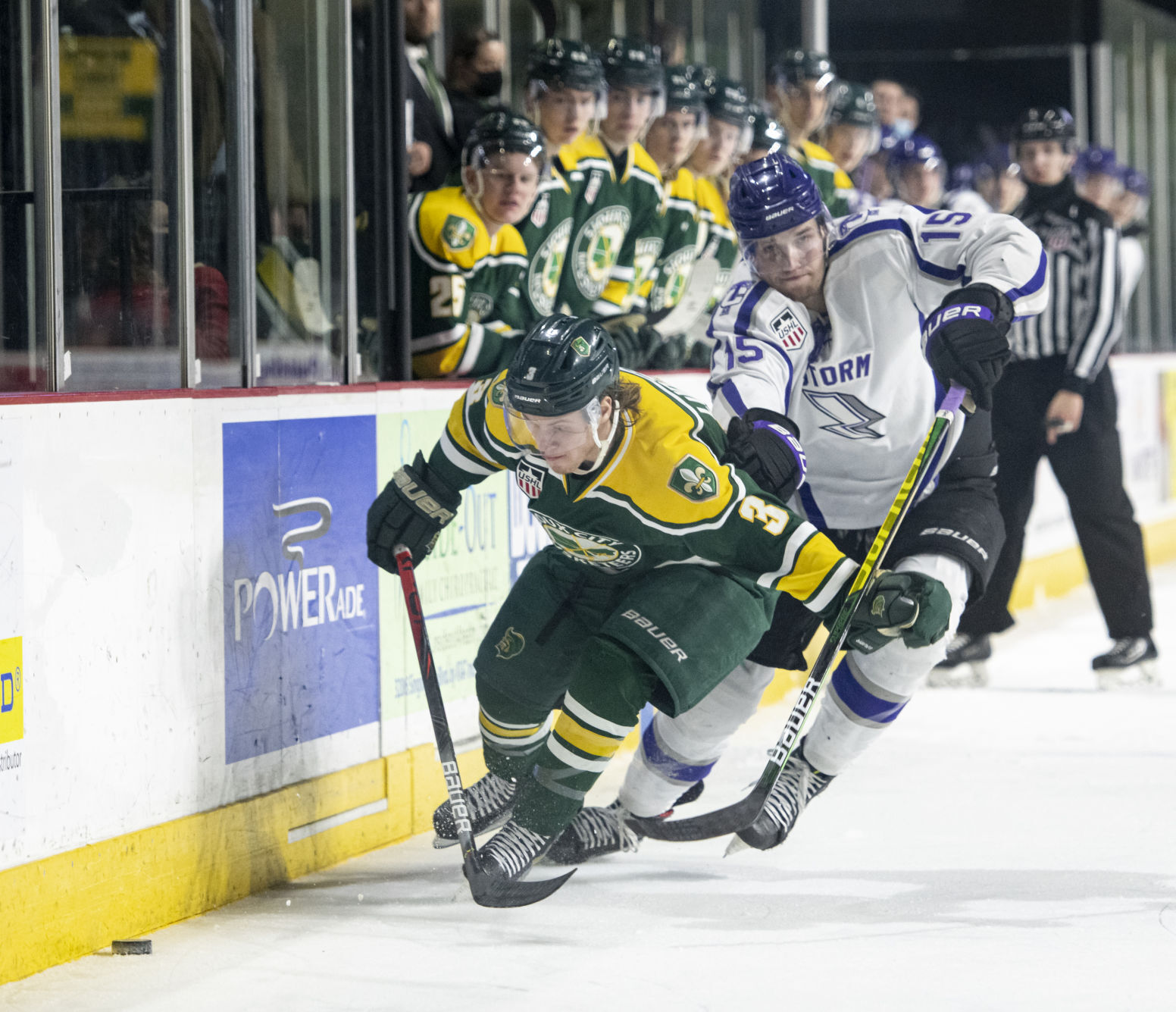 Musketeers defeat Tri-City Storm